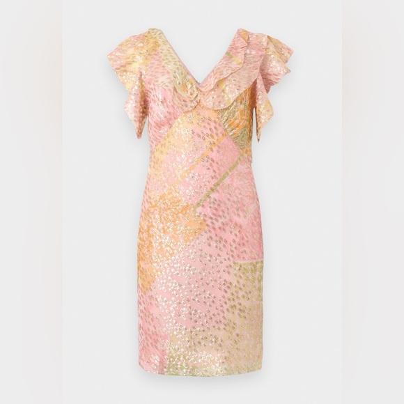 NWT Never Fully Dressed Pink Boho Mini Tilda Dress - Picture 3 of 7